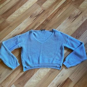 Cropped Knit sweater